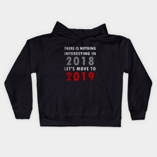 New year 2019 Kids Hoodie